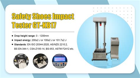 Safety Shoes Impact Tester GT